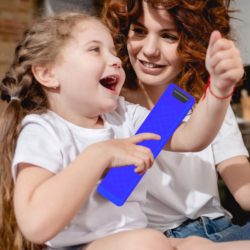 Lambcare Case Compatible with Samsung Smart TV Remote Controller BN59 Series, Light Weight Silicone Cover Protector Shockproof Anti-Slip Remote Skin Sleeve - Blue - Image 5